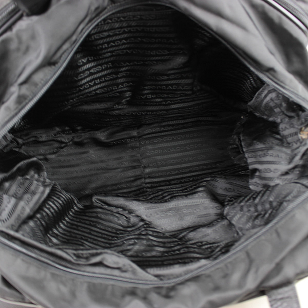 Prada Briefcase Document Bag Shoulder Crossbody B… - image 7